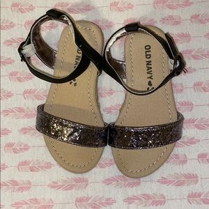Old navy glitter sandals